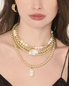 Petra Pearl & Bead Necklace