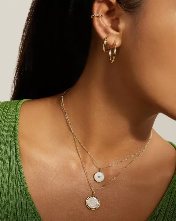 Medium Huggie Hoop Earrings
