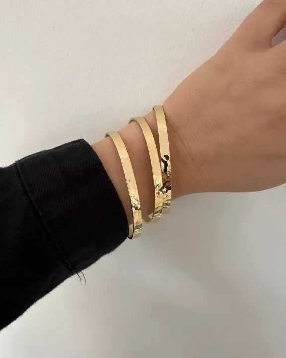Hammered Bangle