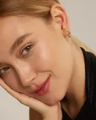 Graduated CZ Bar Earrings