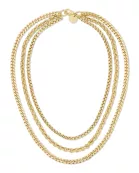 Ludlow Triple Chain Necklace