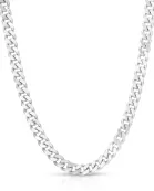 Men's Micro Link Curb Chain Necklace