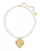 Pearl & Hildegard Pendant Necklace