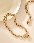Alana Puffy Heart Charm Bracelet
