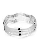 Wavy Bangle Set