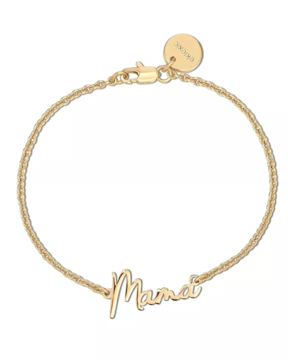 Dainty Script Mama Bracelet
