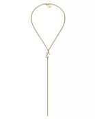 Dainty Script Fuck Lariat Necklace