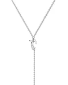 Dainty Script Fuck Lariat Necklace