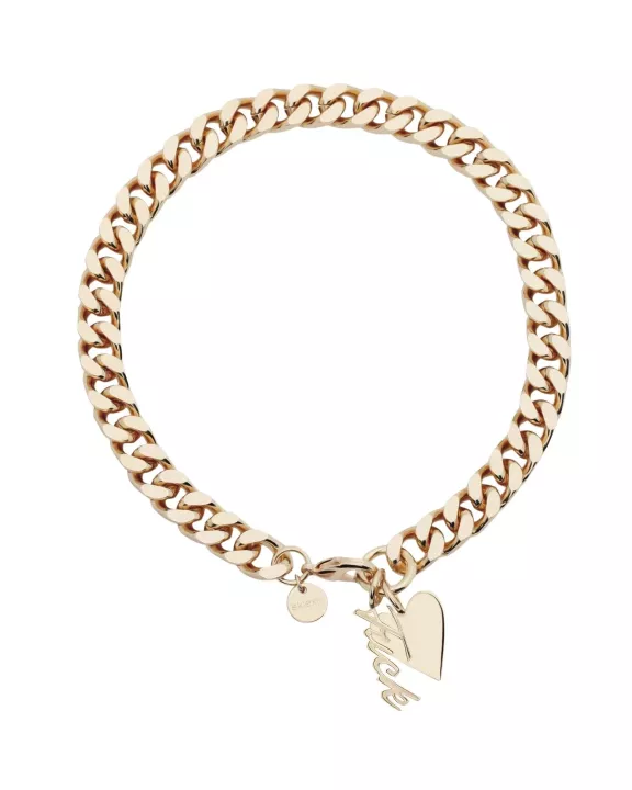 Taraji Necklace With Heart & Fuck Charms