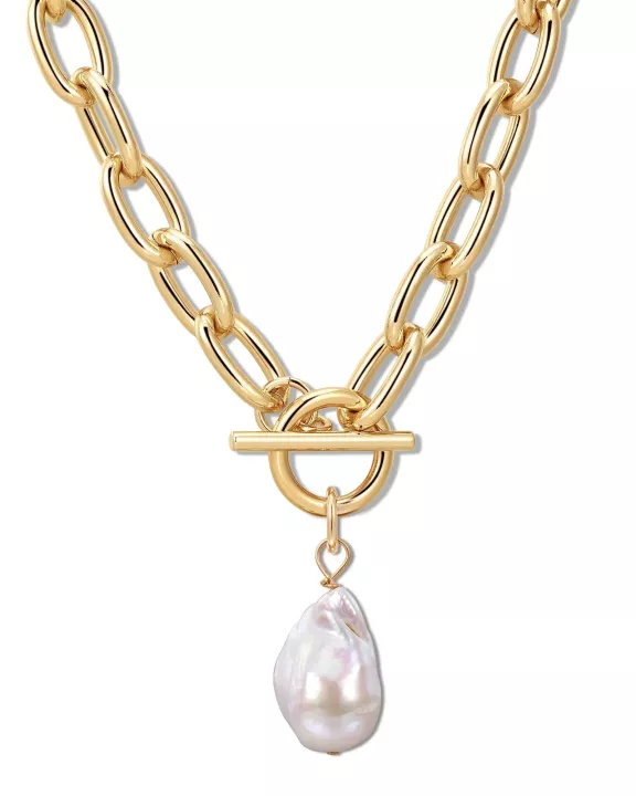 Alana Xl Baroque Pearl Pendant Necklace
