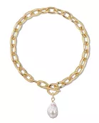Alana Xl Baroque Pearl Pendant Necklace