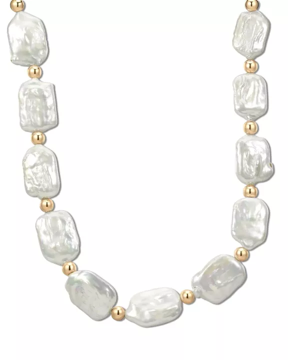 Penn Pearl & Bead Choker Necklace