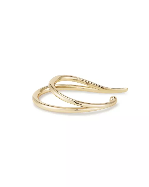 Large Dual Ear Cuff