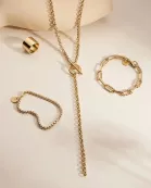 Micro Royal Rolo Toggle Lariat