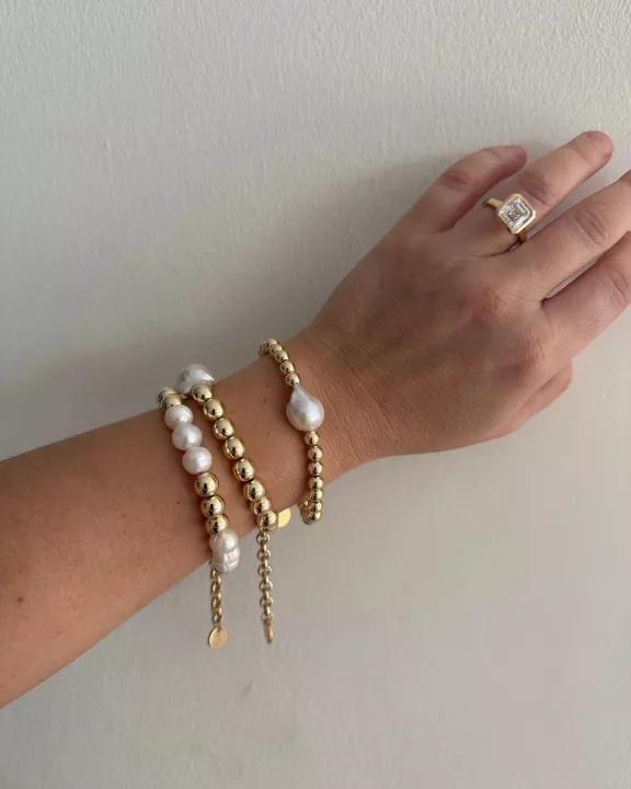 Petra Pearl And Bead Bracelet