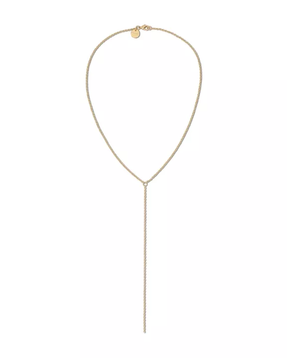 Micro Cable Link Chain Lariat
