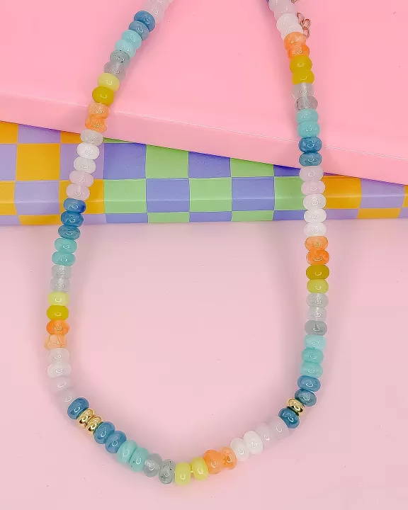 Sunshine Girl Gemstone Necklace