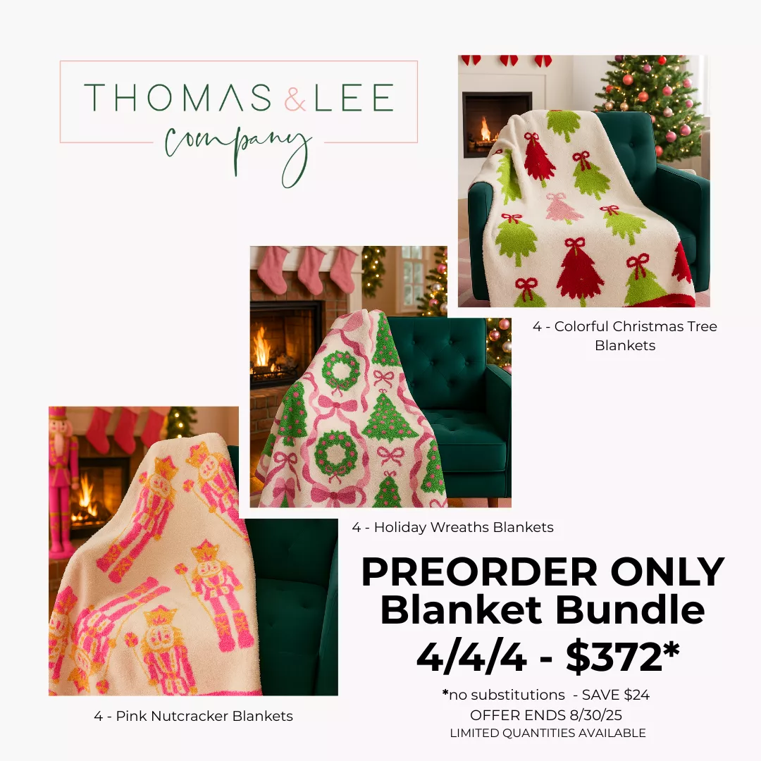 PREORDER Blanket Bundle 4/4/4 Ships 9/15/25