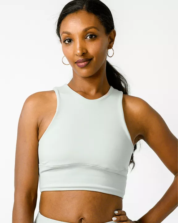 Free Range Sports Bra - Overcast