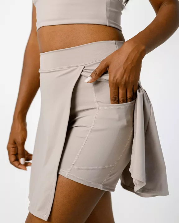 Court Skort - Mushroom