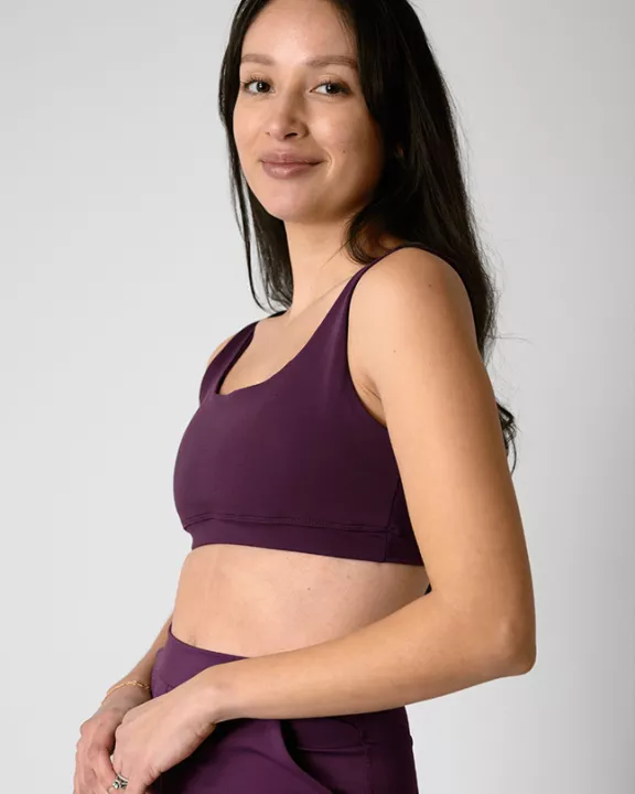 Everyday Sports Bra - Mulberry