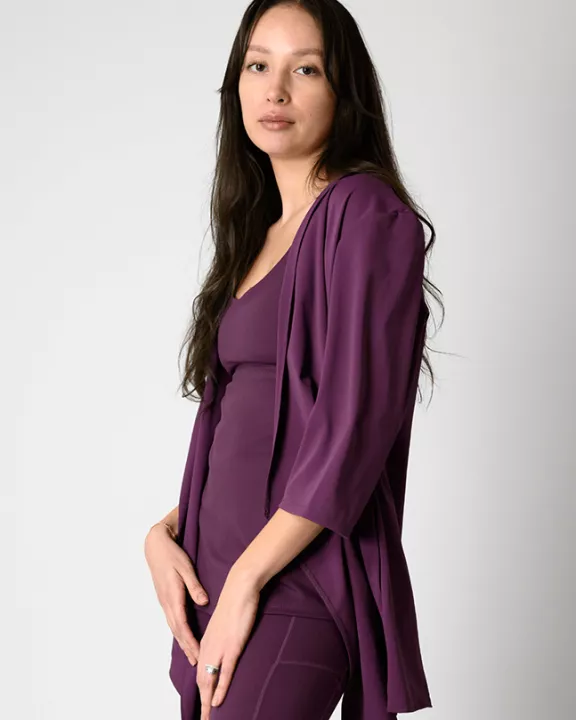 Roam Free Jacket - Mulberry
