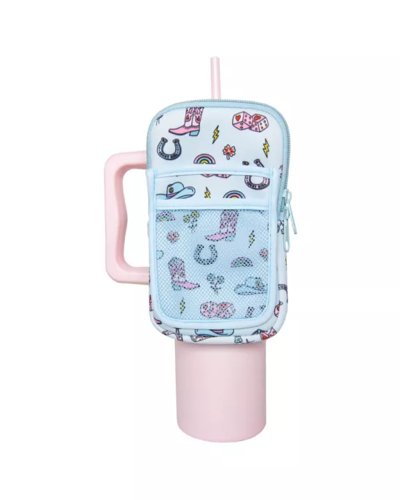 Lucky Girl Western Wholesale Tumbler Zipper Pouch