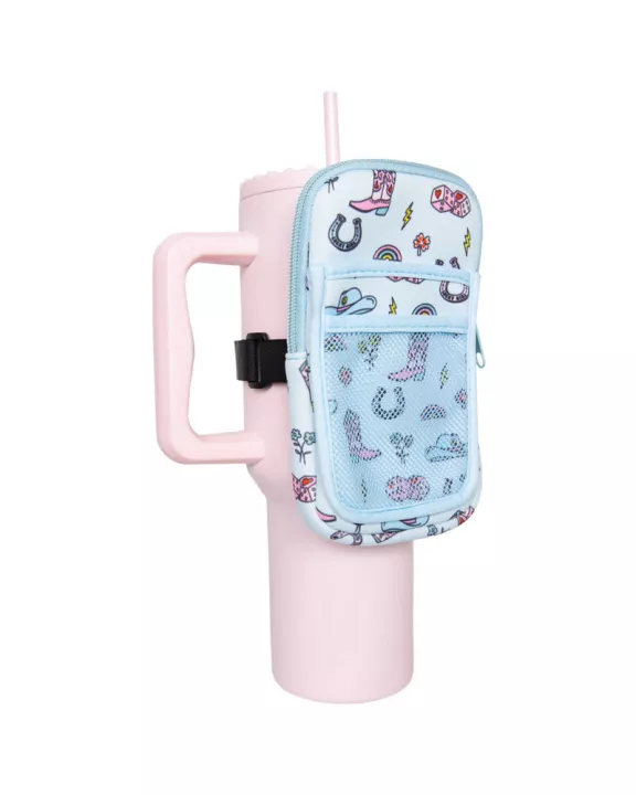 Lucky Girl Western Wholesale Tumbler Zipper Pouch