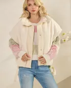 FLEECE VEST WITH SIDE STRAPS