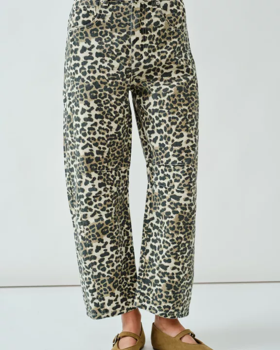 MAP2740 SLOUCHY RELAX FIT DENIM PANTS
