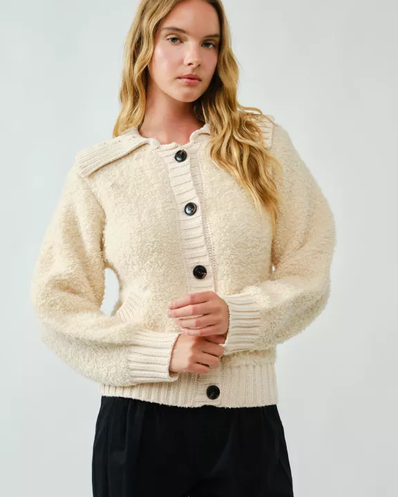 MAS3288 BOUCLE CARDIGAN