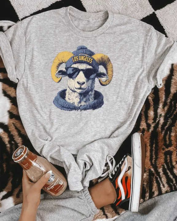 Vintage Rams Football Graphic Tee