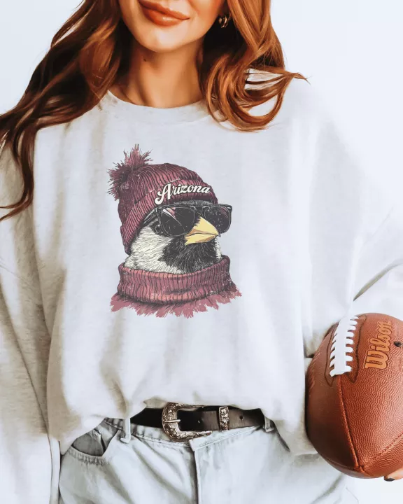 Vintage Cardinals Football Graphic Crew