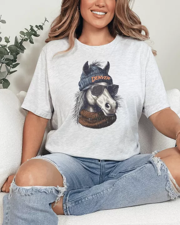 Vintage Denver Football Graphic Tee