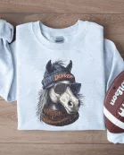 Vintage Denver Football Graphic Crew