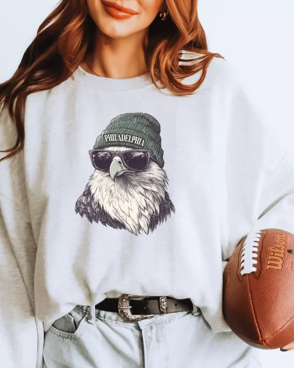 Vintage Philly Football Graphic Crew