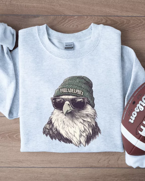 Vintage Philly Football Graphic Crew