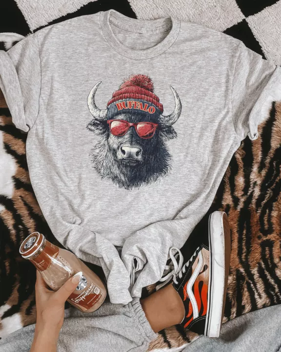 Vintage Buffalo Football Graphic Tee