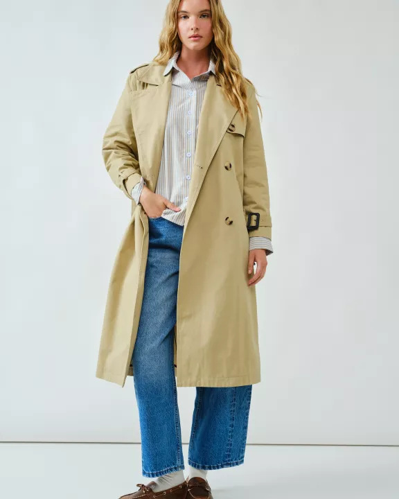 MAJ2586 OVERSIZED TRENCH COAT