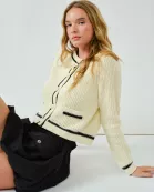 AJJ5063 CHUNKY BUTTON DOWN CARDIGAN
