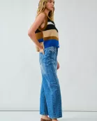 AJP5128 COMFY HIGH QUALITY BARREL JEANS