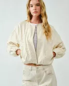 AJJ5120 EMBROIDERED BOMBER COTTON JACKET