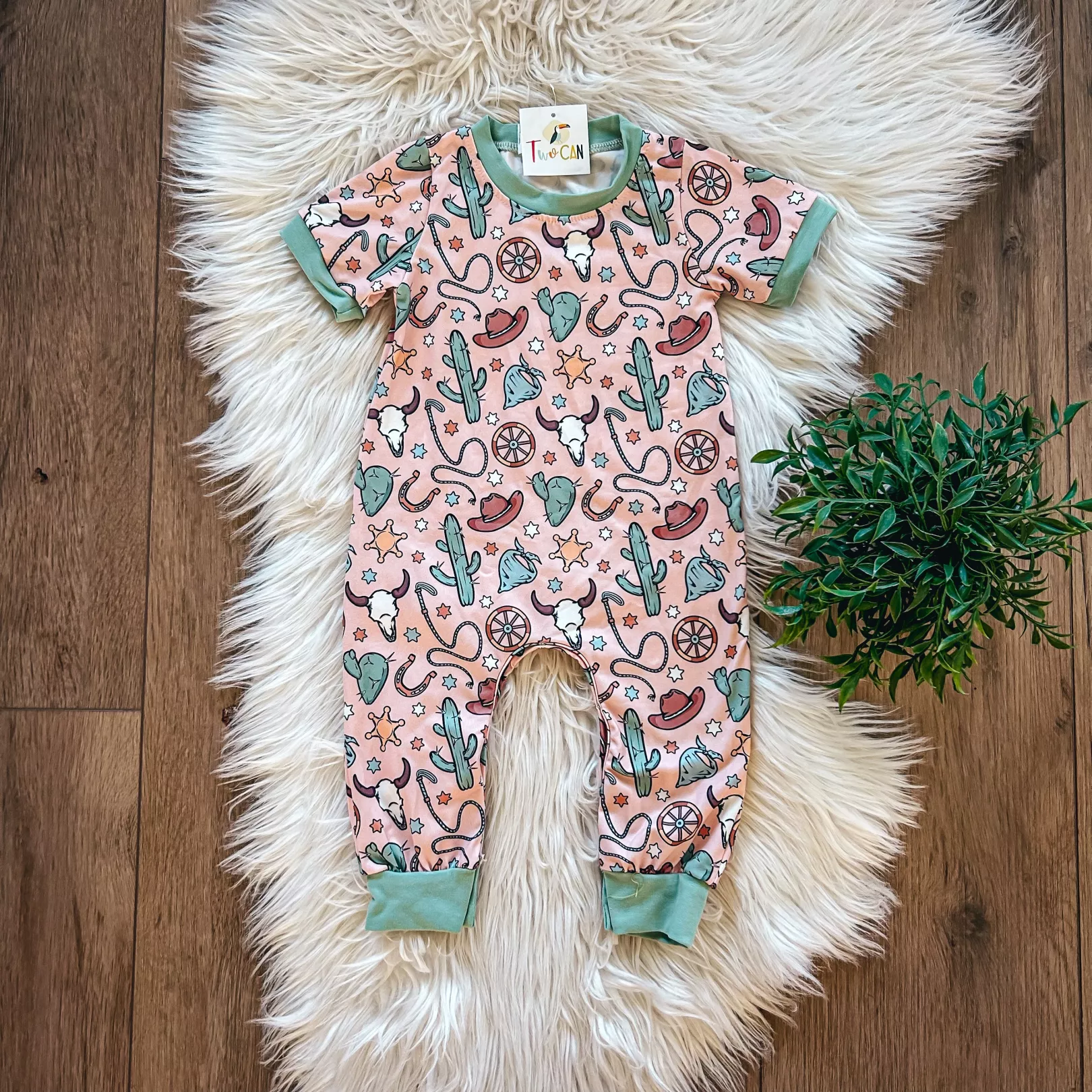 Wild West Sheriff Infant Romper by TwoCan