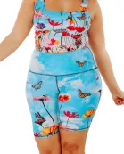 Biker Shorts - Flower Bomb
