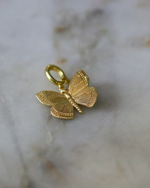 Golden Wings Scarf Charm