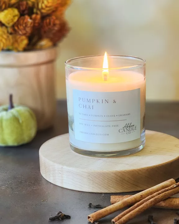 Pumpkin and Chai Soy Candle
