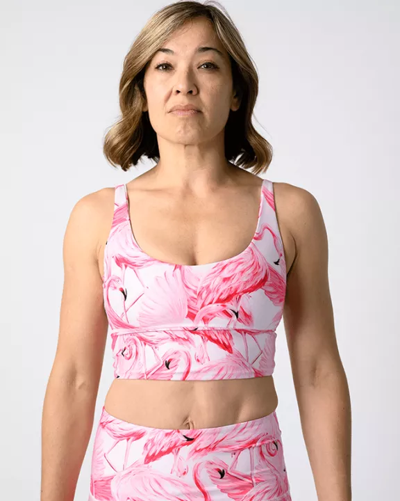 Limitless Sports Bra - Ready to Flamingle