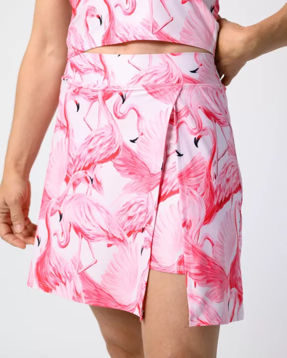 Court Skort - Ready to Flamingle