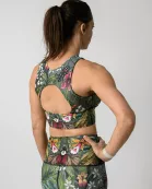 Free Range Sports Bra - Green Thumb