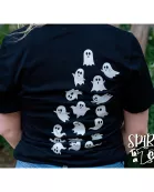 Boo with Ghosts - Halloween Tee